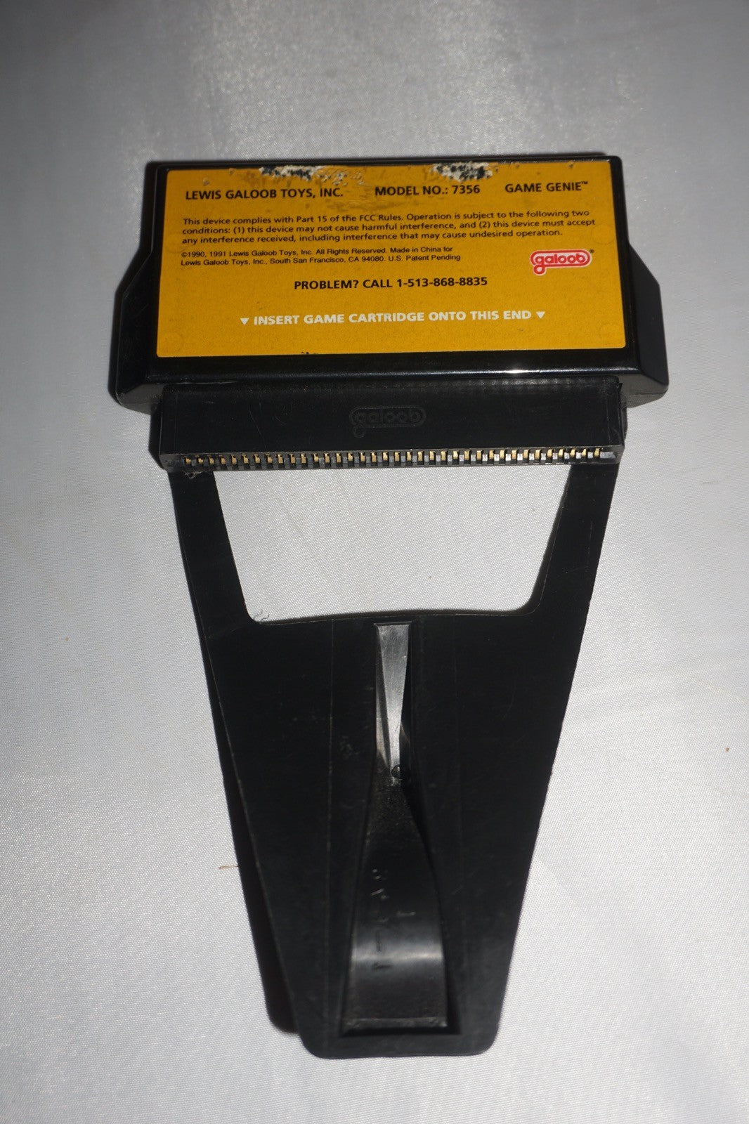 Game Genie GOLD/BLACK (Nintendo NES) Cart Only