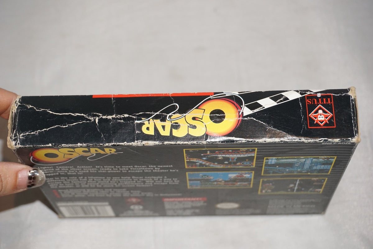 Oscar (Super Nintendo SNES) Complete in Box CIB
