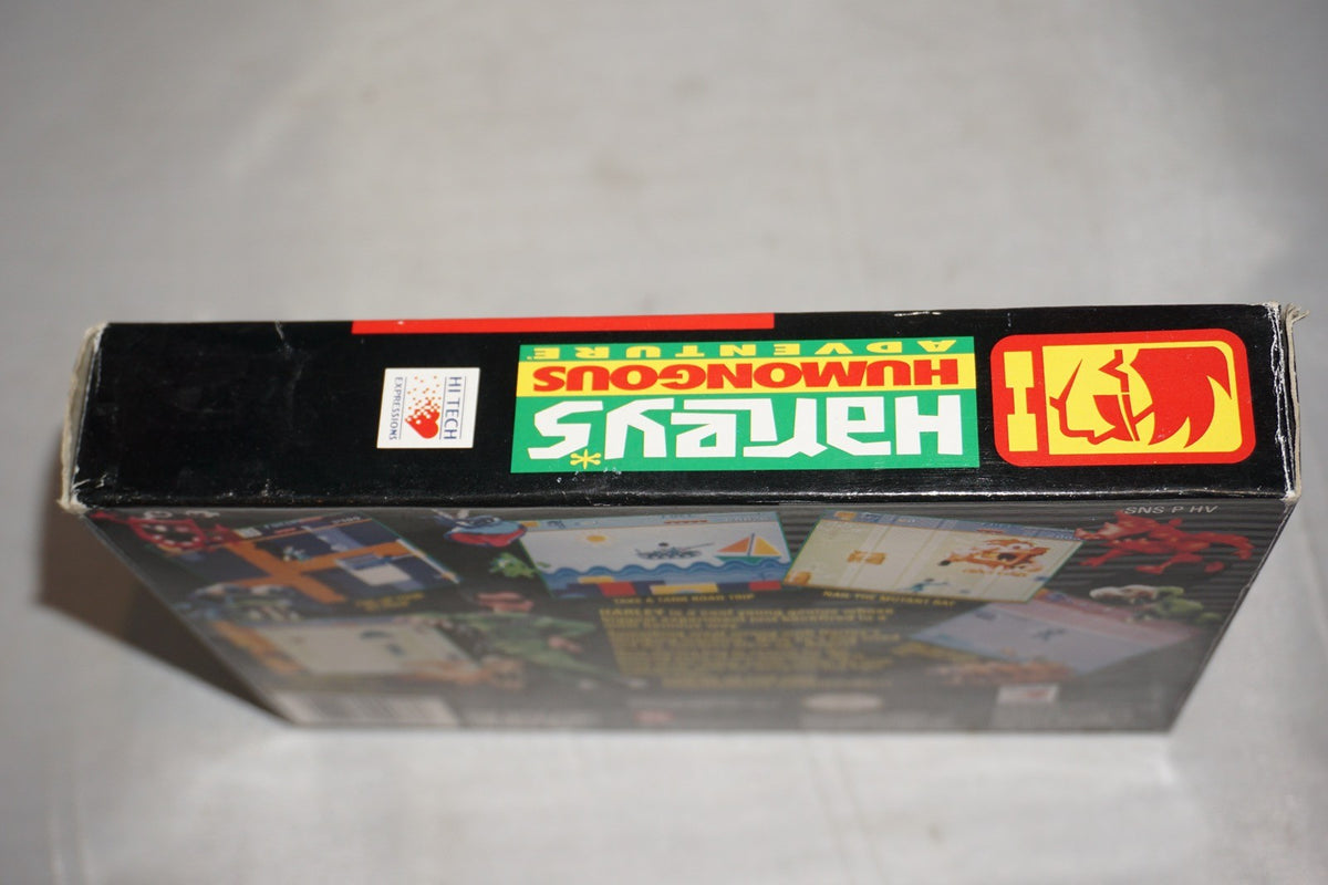 Harley's Humongous Adventure (Super Nintendo SNES) Complete in Box CIB