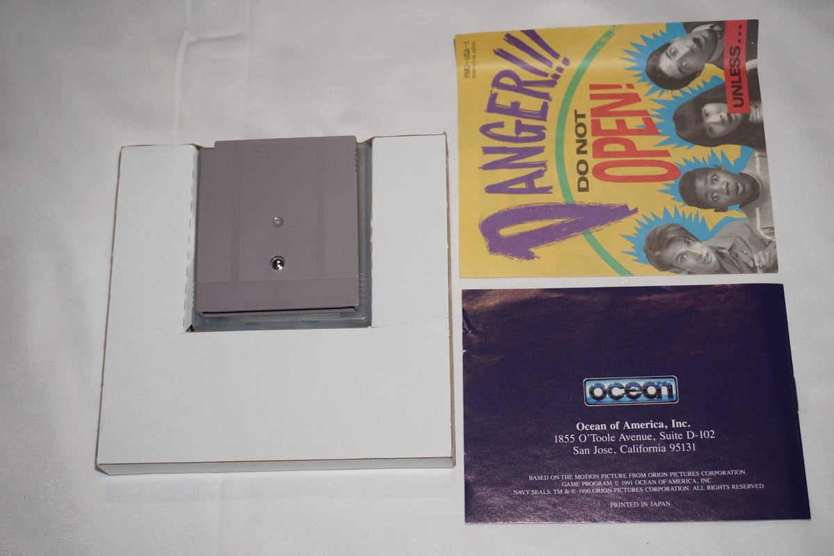 Navy Seals (Nintendo Game Boy Gameboy) Complete in Box CIB