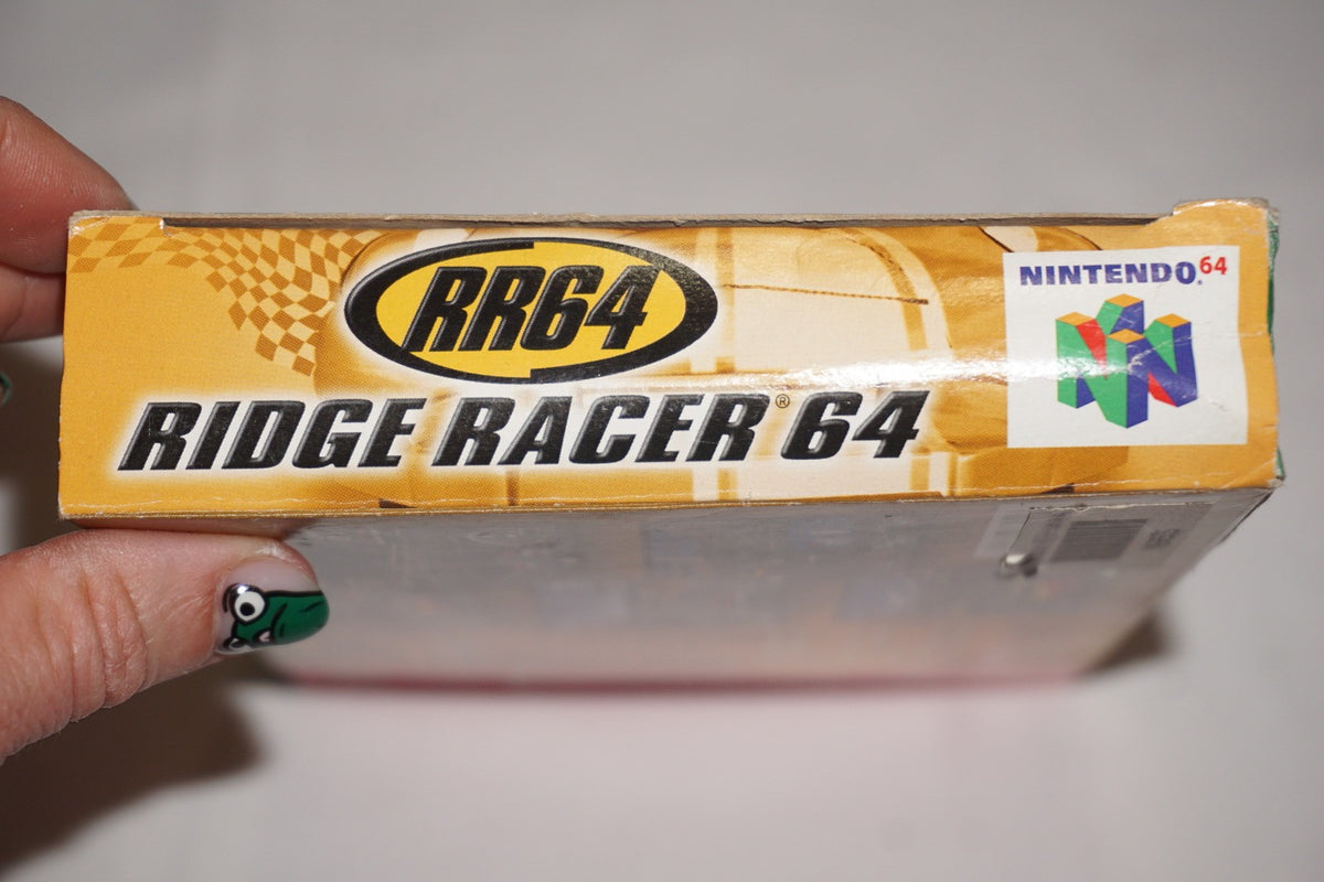 Ridge Racer (Nintendo 64 N64) Complete in Box CIB