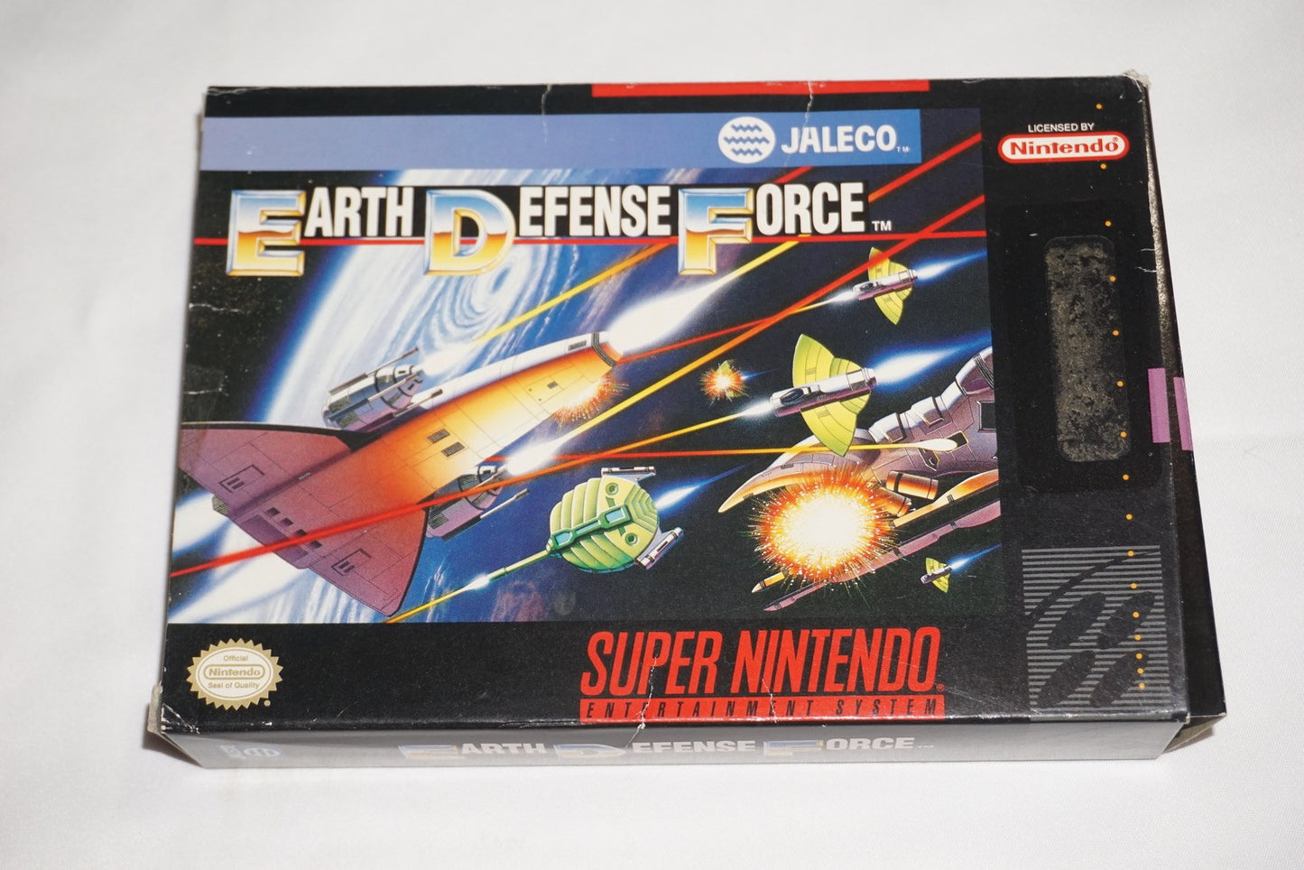 Earth Defense Force (Super Nintendo SNES) Complete in Box CIB