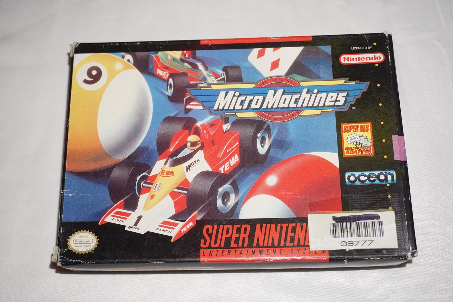 Micro Machines (Super Nintendo SNES) Complete in Box CIB