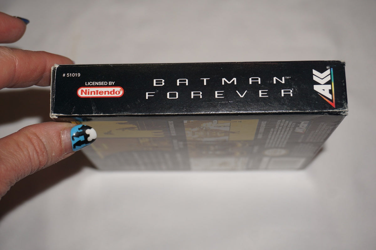 Batman Forever (Nintendo Game Boy) Complete in Box w/ Reg CIB