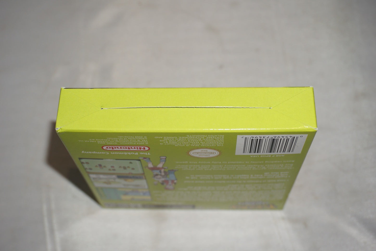 Pokemon Leaf Green PC (Gameboy Advance GBA) Complete CIB Authentic Near Mint