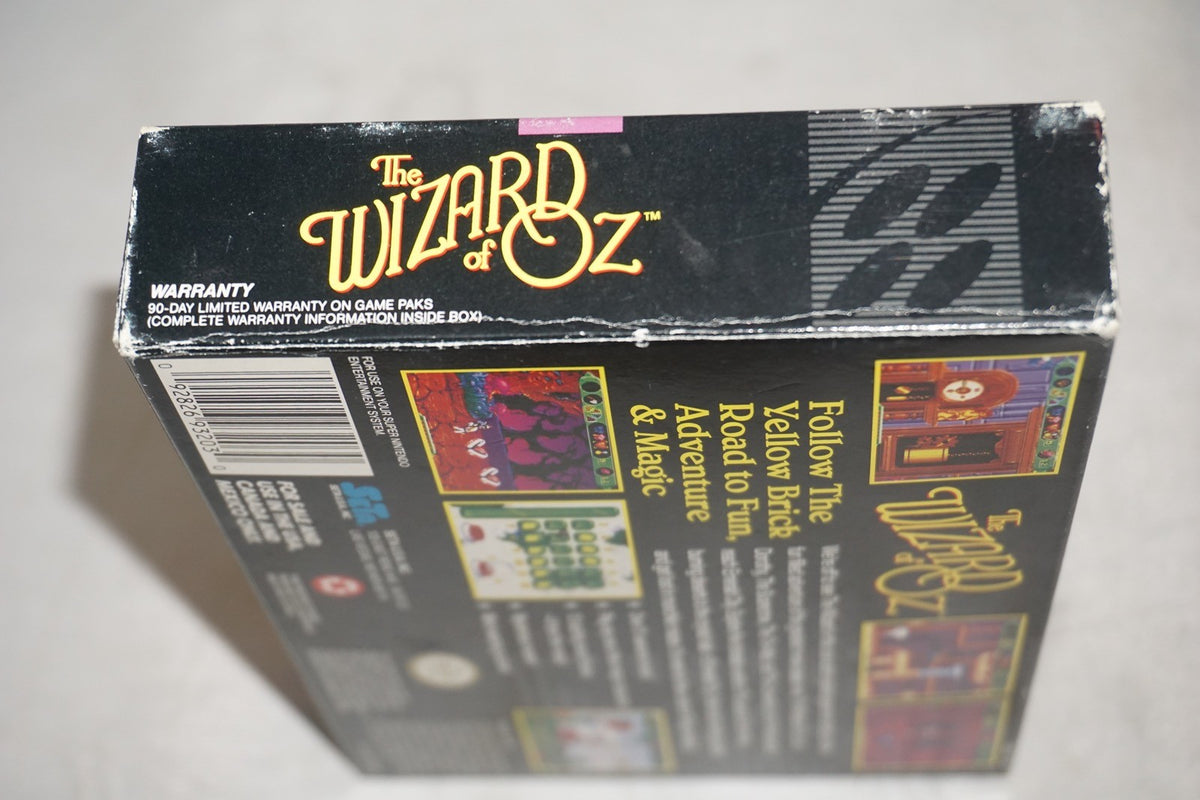 Wizard of Oz (Super Nintendo SNES) Complete in Box CIB