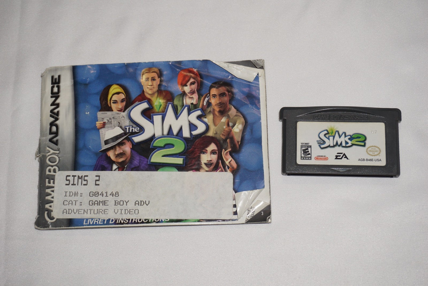 Sims 2 (Game Boy Advance GBA) Complete in Box CIB