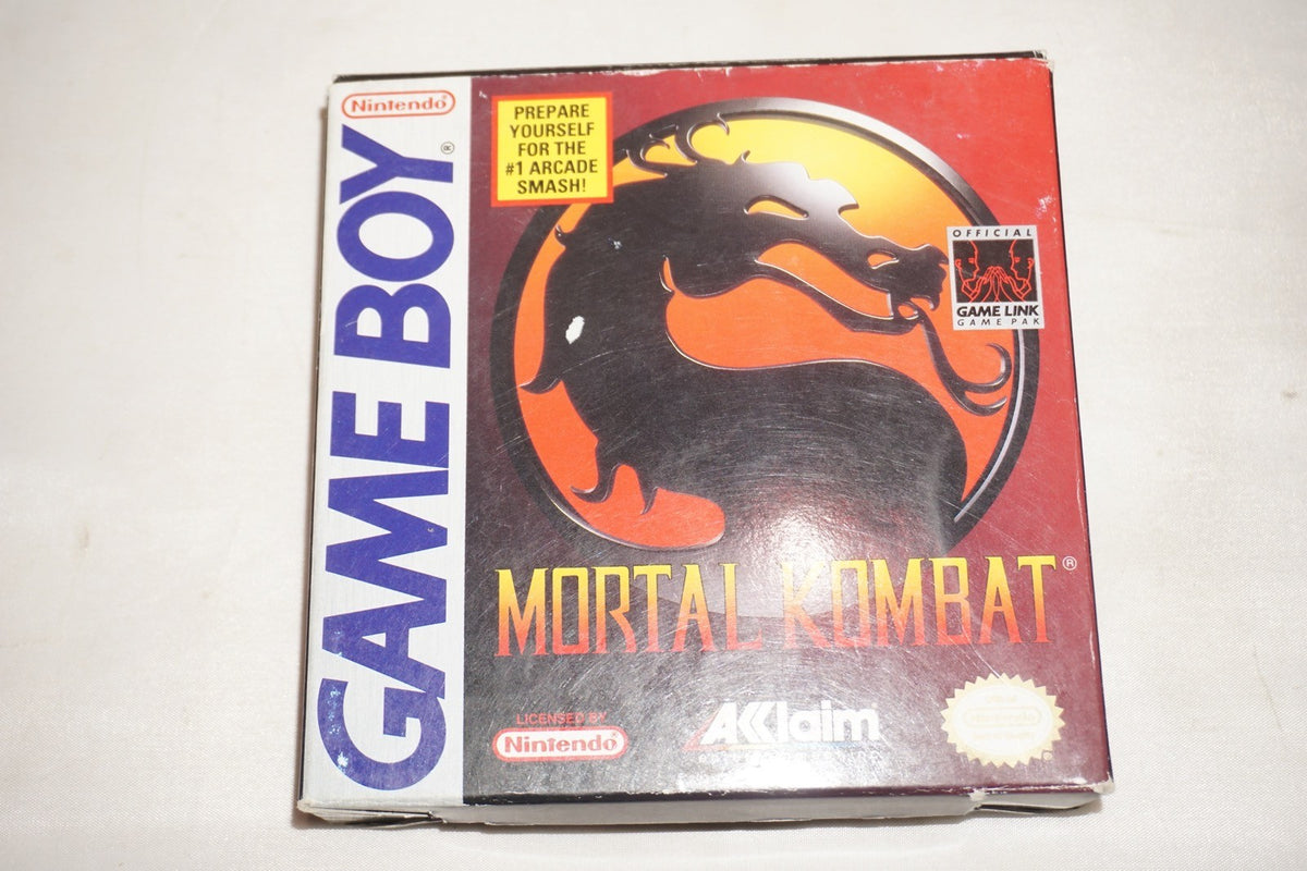 Mortal Kombat 1 (Nintendo Gameboy Game Boy GB) Complete CIB Authentic