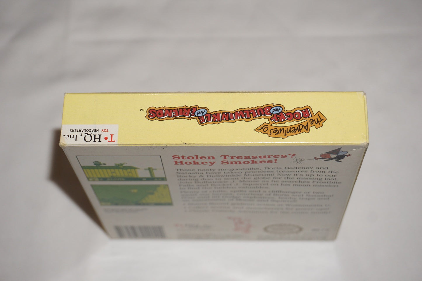 Adventures of Rocky & Bullwinkle (Nintendo Game Boy) Complete in Box CIB