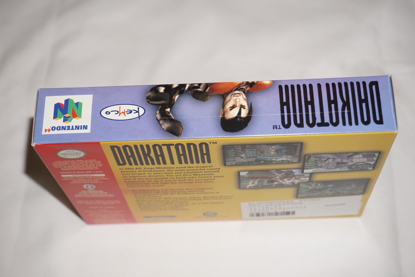 Daikatana (Nintendo 64 N64) Complete in Box CIB