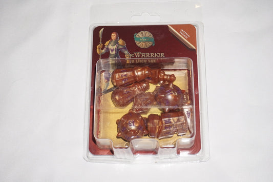 PolyHero Warrior 8 Dice Set Imperial Bronze NEW Sealed