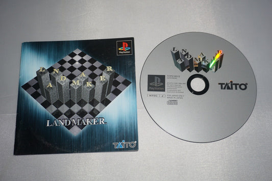 Landmaker (Sony Playstation 1 ps1) w/ Manual JAPAN