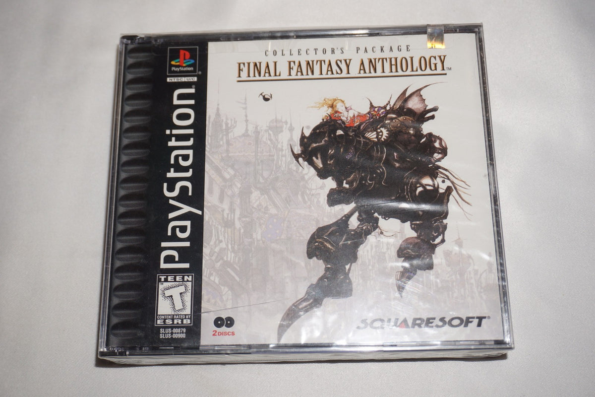 Final Fantasy Anthology Original Black (Sony Playstation 1 ps1) NEW Sealed