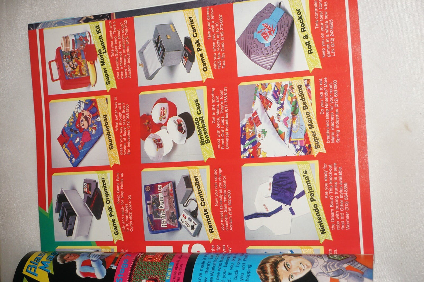 November/December 1988 Track Field II Nintendo Power Magazine #1 Poster