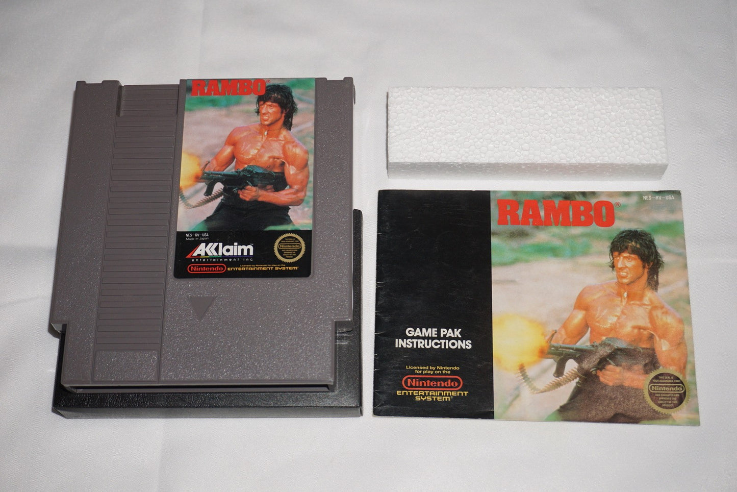 Rambo (Nintendo NES) Complete in Box CIB