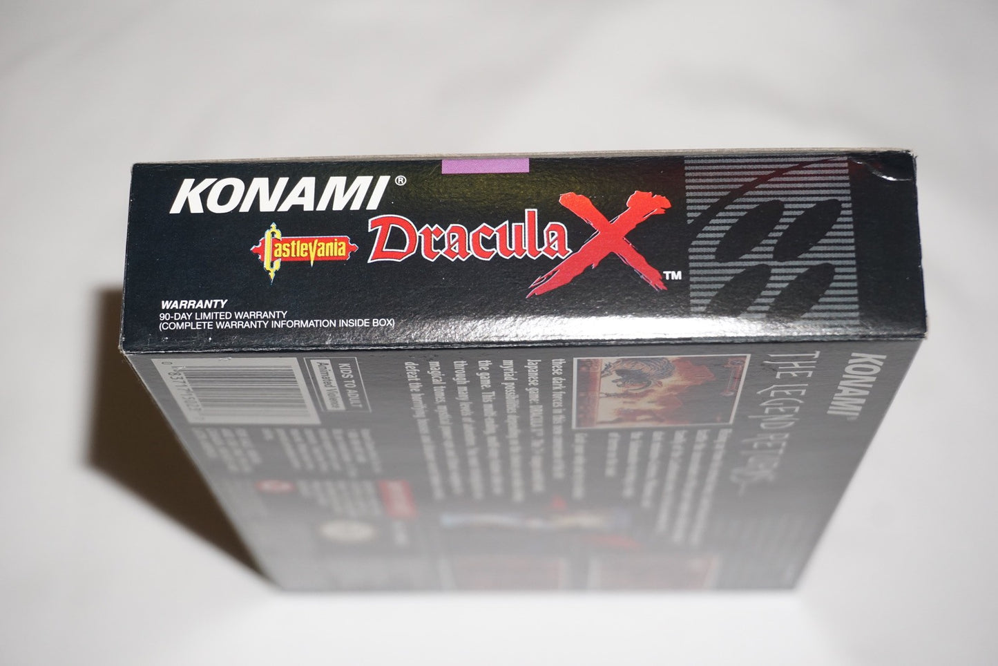 Castlevania Dracula X (Super Nintendo SNES) Complete in Box CIB