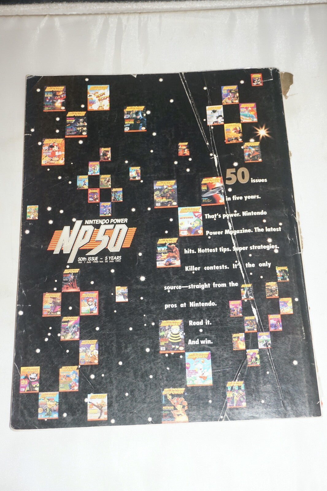 Nintendo Power Vol 50 Link's Awakening Magazine #5 Poster Tattoos Cards