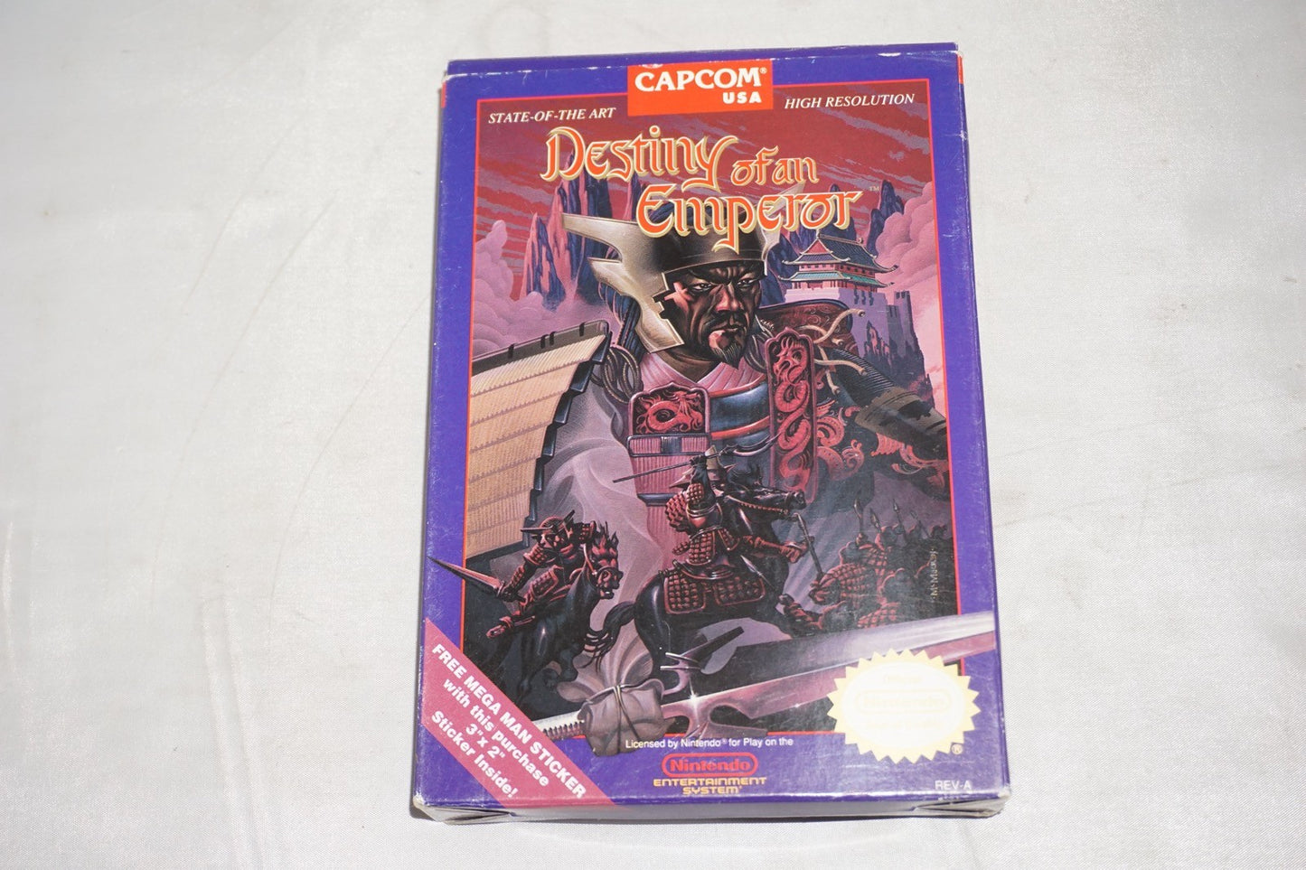 Destiny Of An Emperor (Nintendo NES) Complete in Box CIB