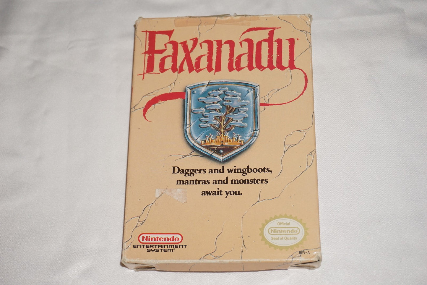 Faxanadu (Nintendo NES) Complete in Box CIB