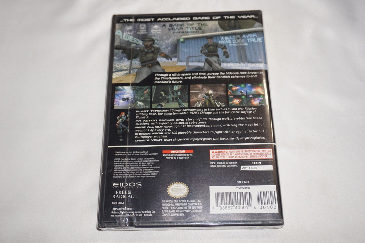 Timesplitters 2 (Nintendo Gamecube) NEW Sealed