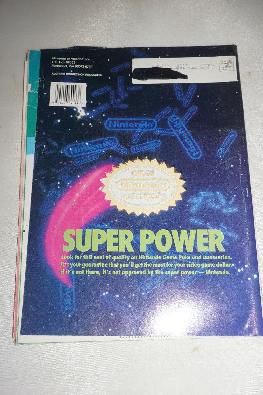 January/February 1990 Batman Nintendo Power Magazine #2 Poster