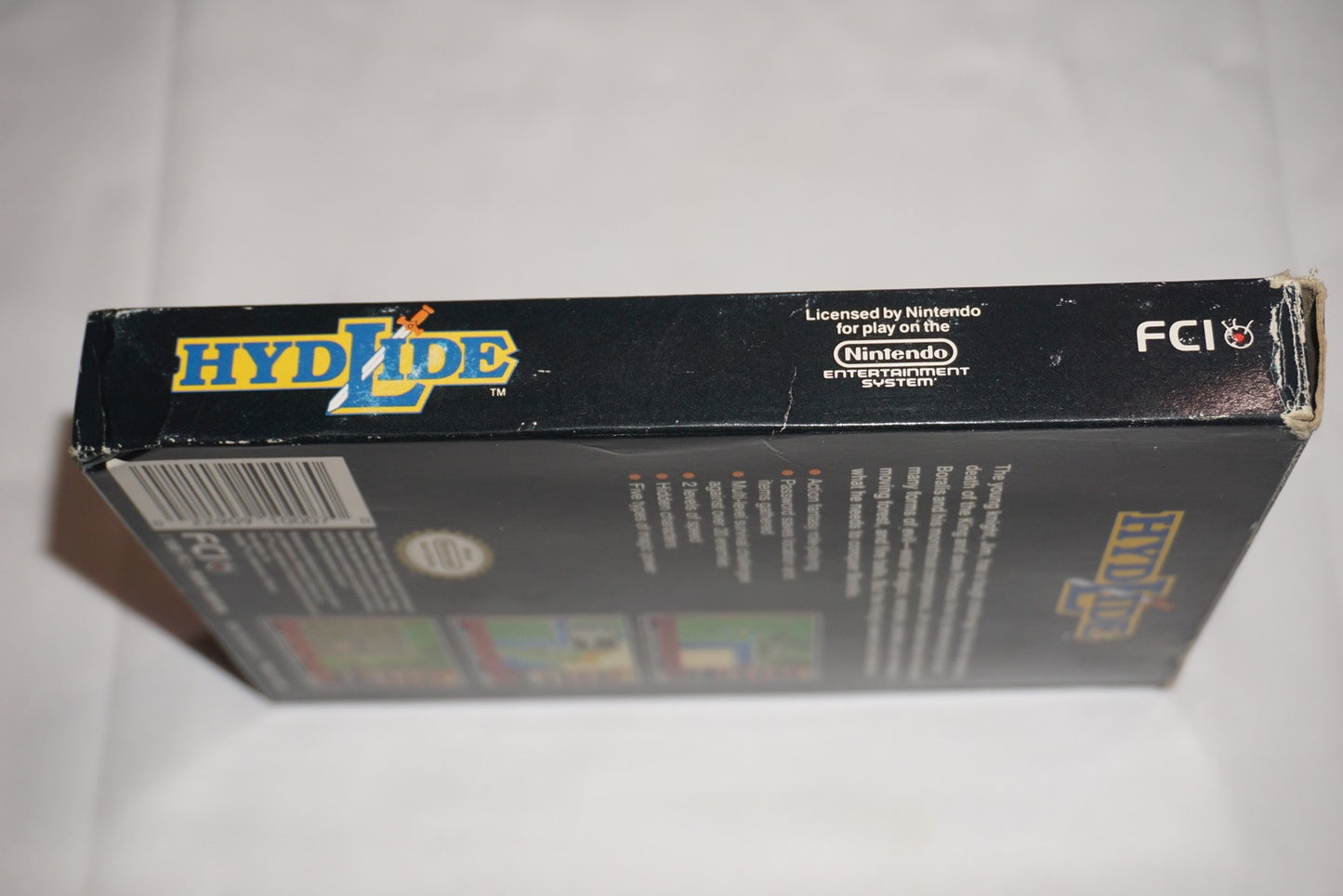 Hydlide (Nintendo NES) Complete in Box CIB