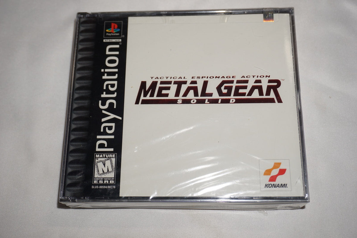 Metal Gear Solid Original (Sony Playstation 1 ps1) NEW Sealed