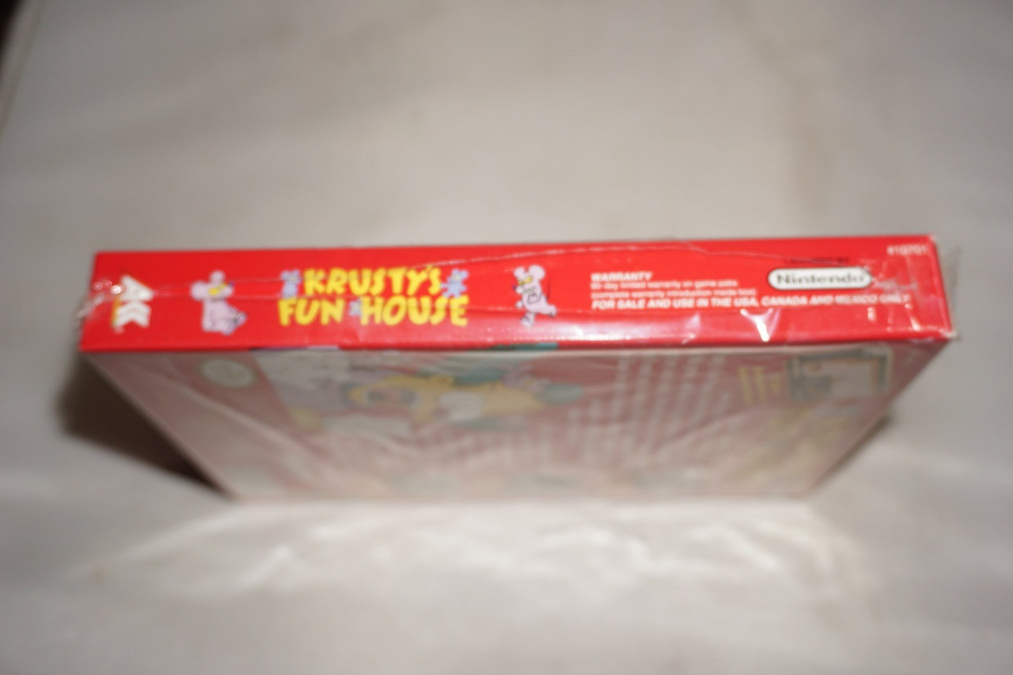 Krusty's Fun House (Nintendo NES) Complete in Box CIB