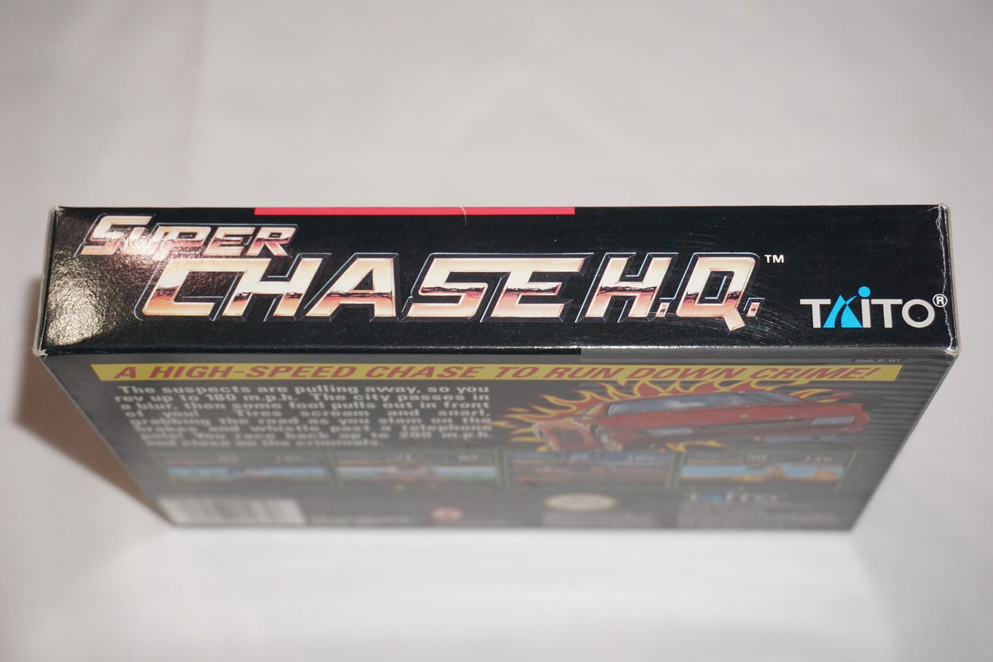 Super Chase H.Q HQ (Super Nintendo SNES) Complete CIB