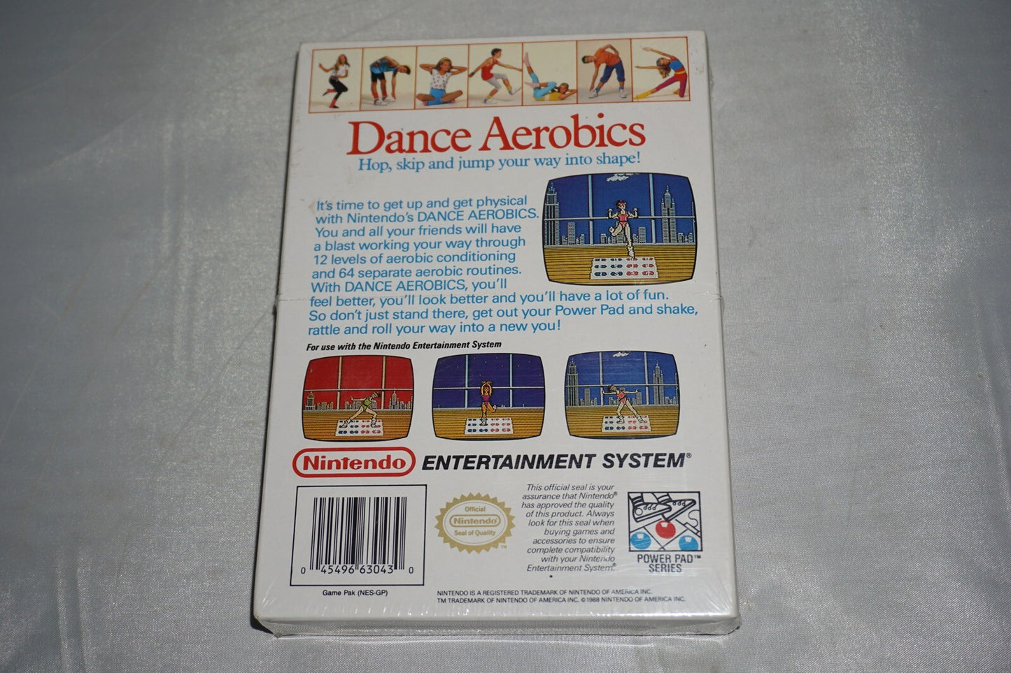 Dance Aerobics (Nintendo NES) NEW Factory Sealed