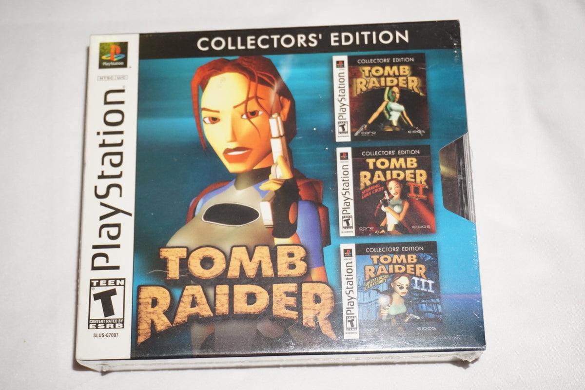 Tomb Raider Collectors (Sony Playstation 1 ps1) NEW Sealed