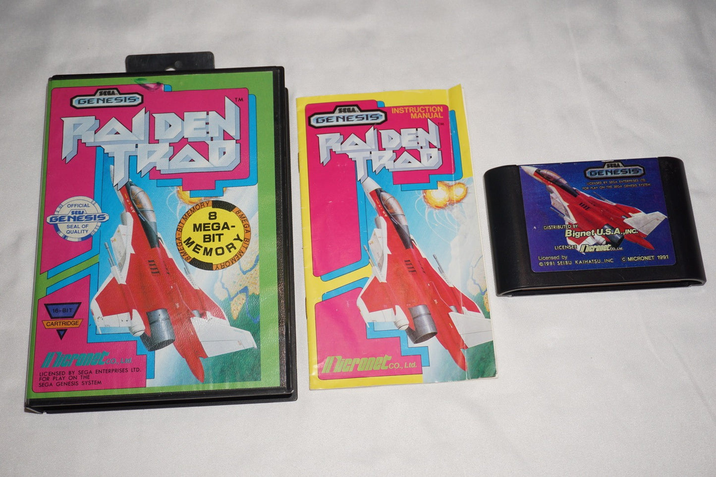 Raiden Trad (Sega Genesis) Complete