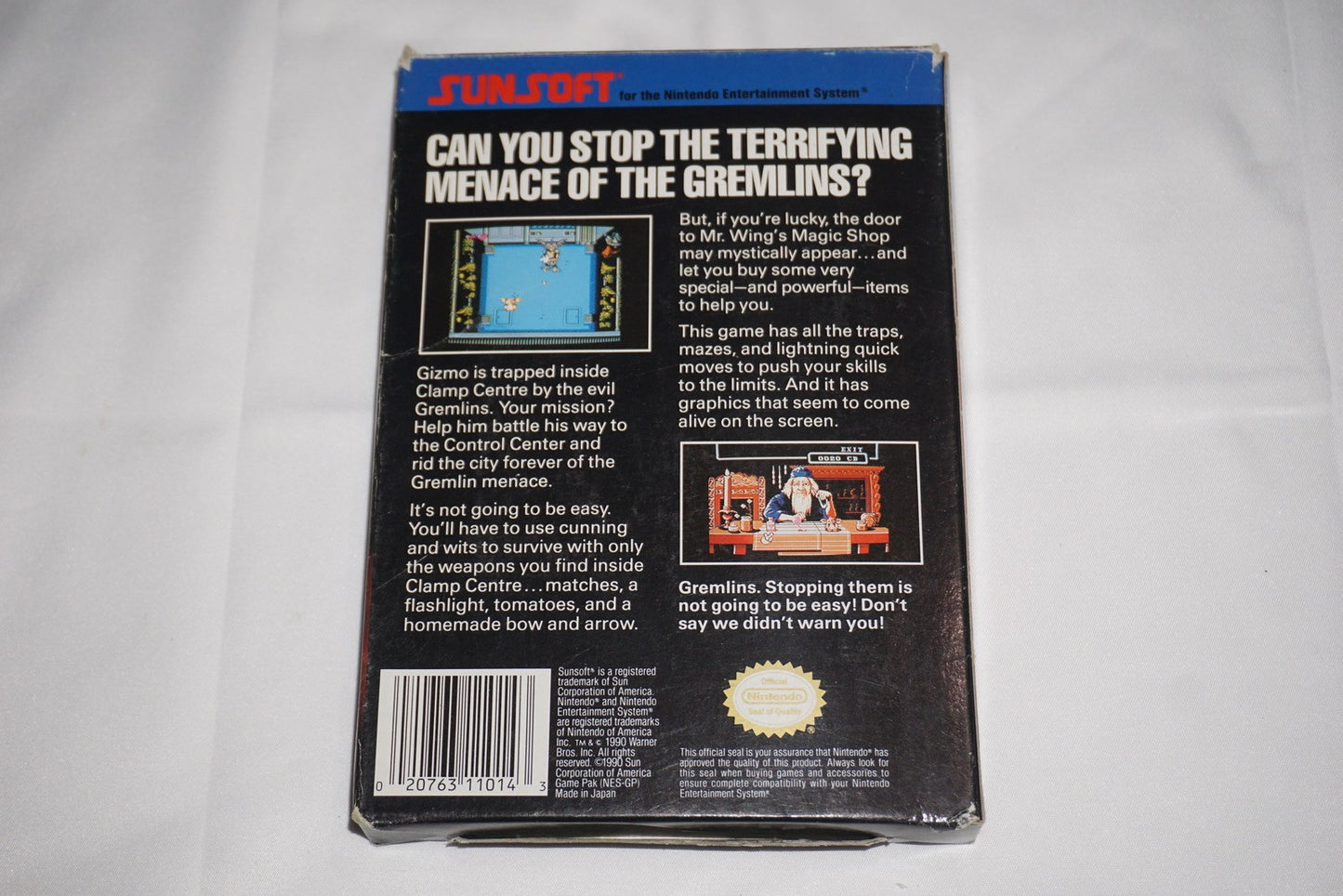 Gremlins 2 New Batch (Nintendo NES) Complete in Box CIB