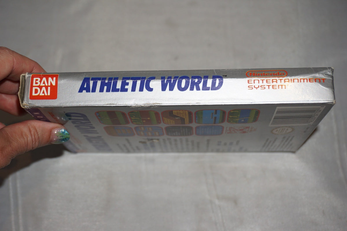 Athletic World (Nintendo NES) Complete in Box CIB