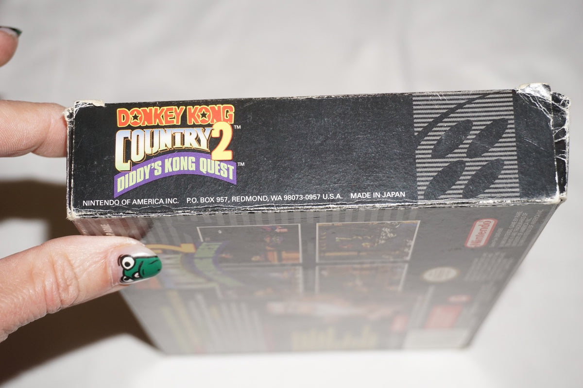Donkey Kong Country 2 (Super Nintendo SNES) Complete in Box CIB