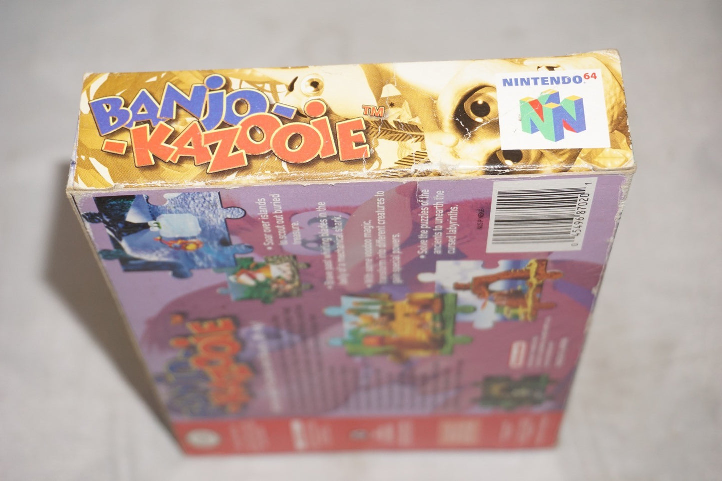 Banjo Kazooie (Nintendo 64 N64) Complete in Box CIB