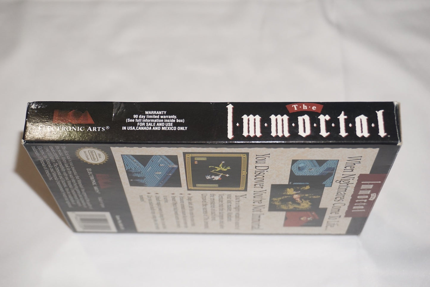 Immortal (Nintendo NES) Complete in Box CIB