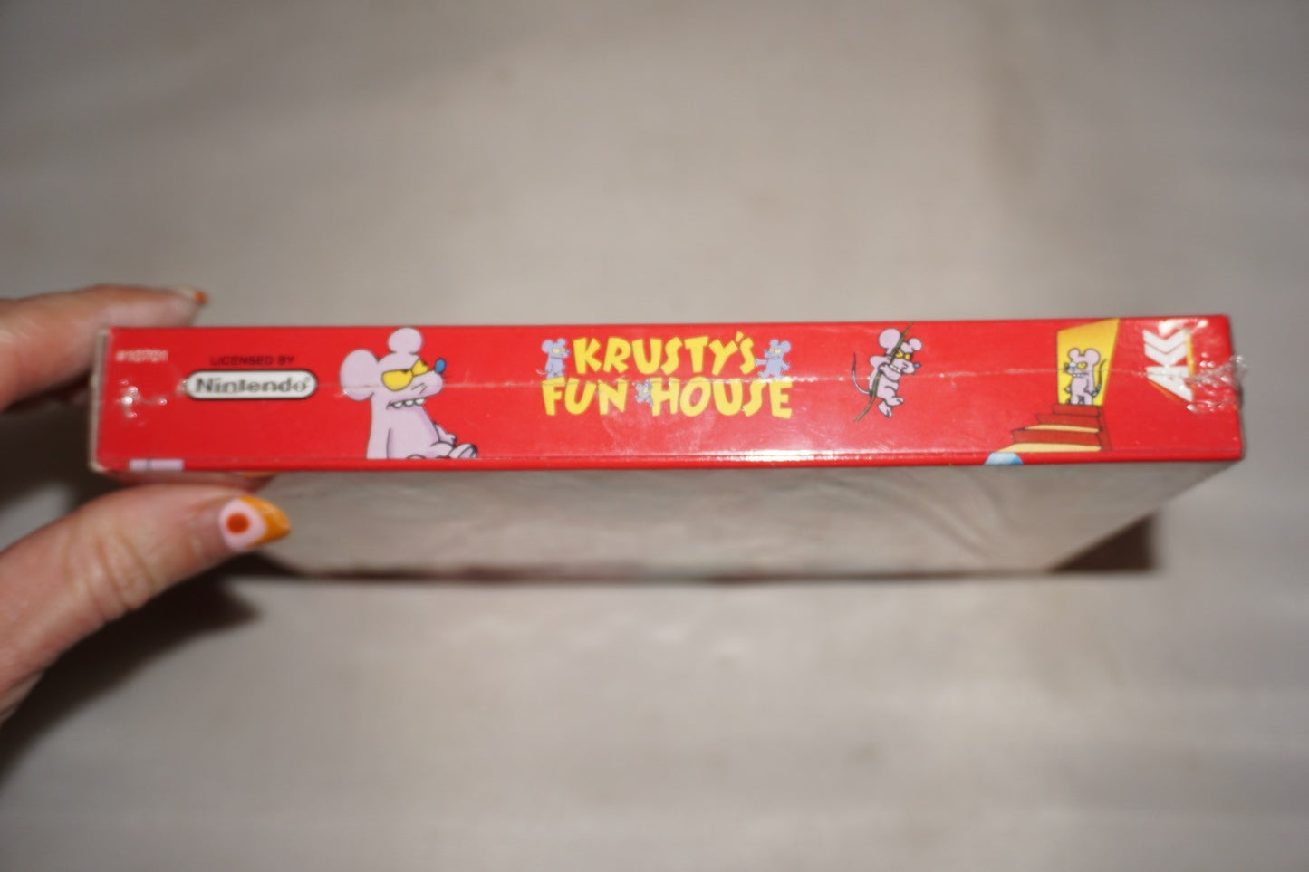 Krusty's Fun House (Nintendo NES) Complete in Box CIB