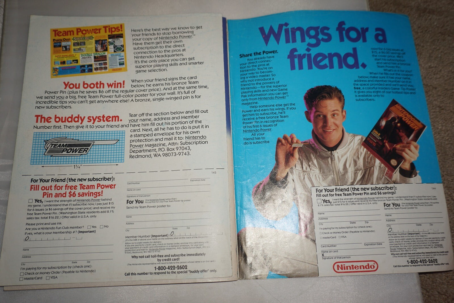 May/June 1989 TMNT Nintendo Power Magazine #5 Poster
