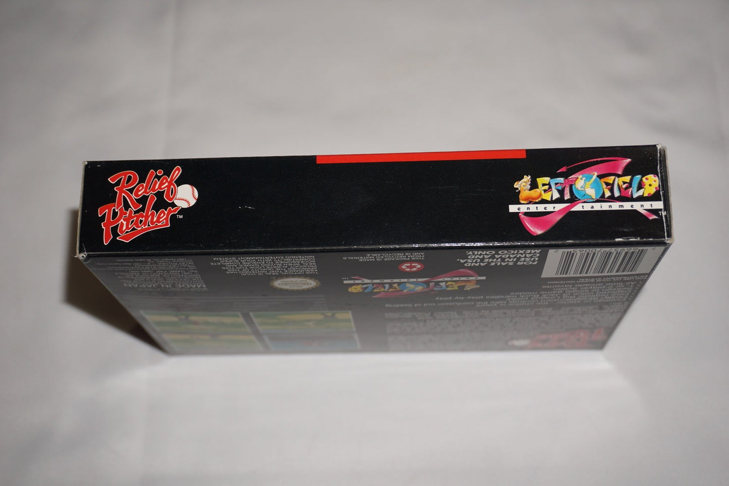 Relief Pitcher (Super Nintendo SNES) Complete in Box CIB