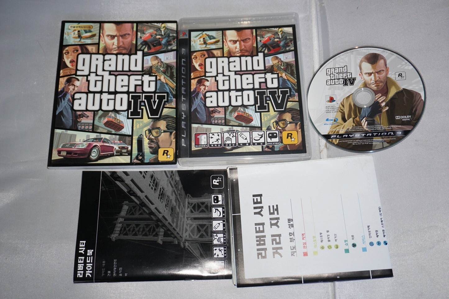 Grand Theft Auto V Collector's (Sony Playstation 3 ps3) Complete KOREAN Import
