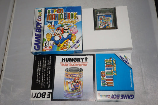 Super Mario Bros Deluxe (Gameboy Color Game Boy) Complete CIB Authentic