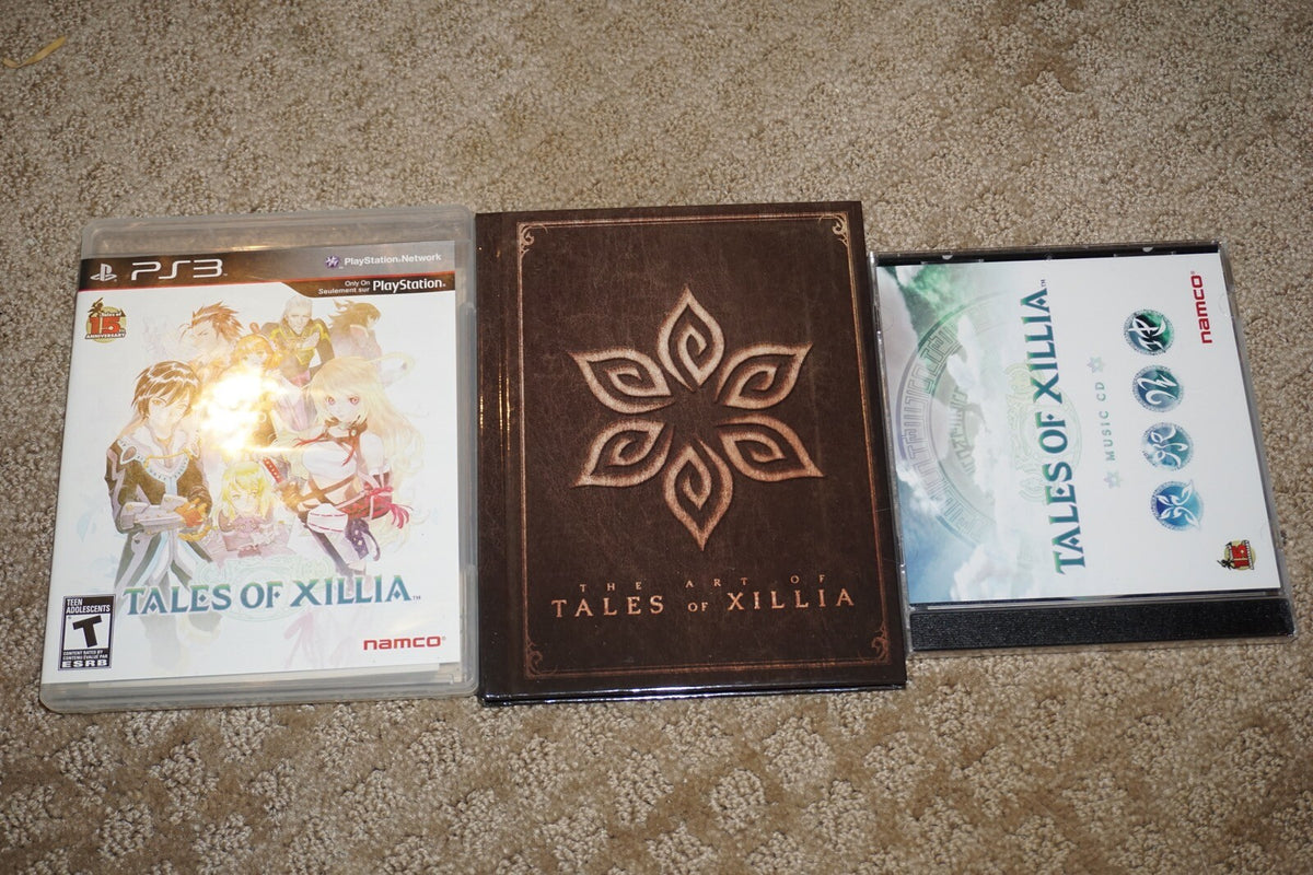 Tales of Xillia (Sony Playstation 3 ps3) Complete w/ Art Book & Soundtrack