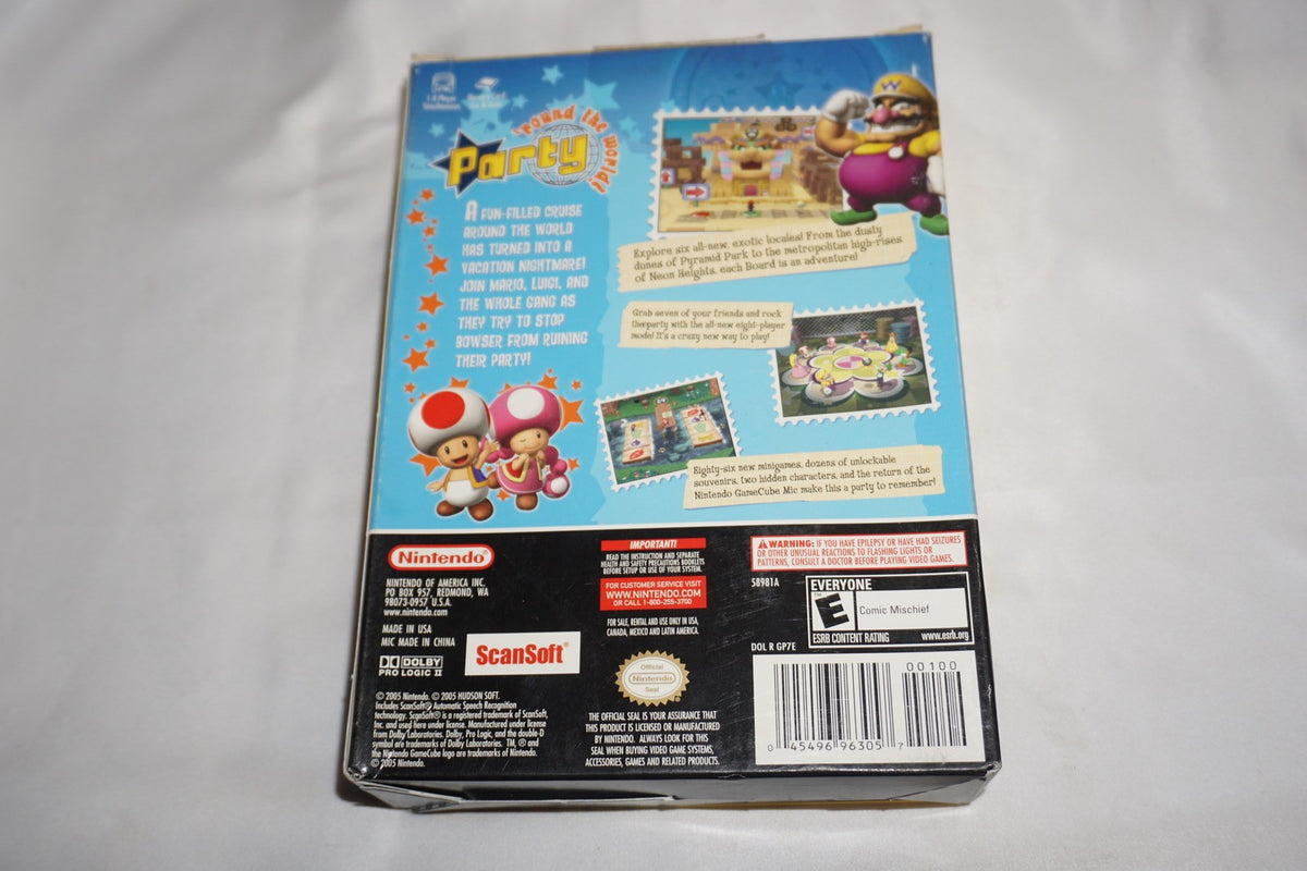 Mario Party 7 Bundle (Nintendo Gamecube) NEW Sealed in Box w/ Mic