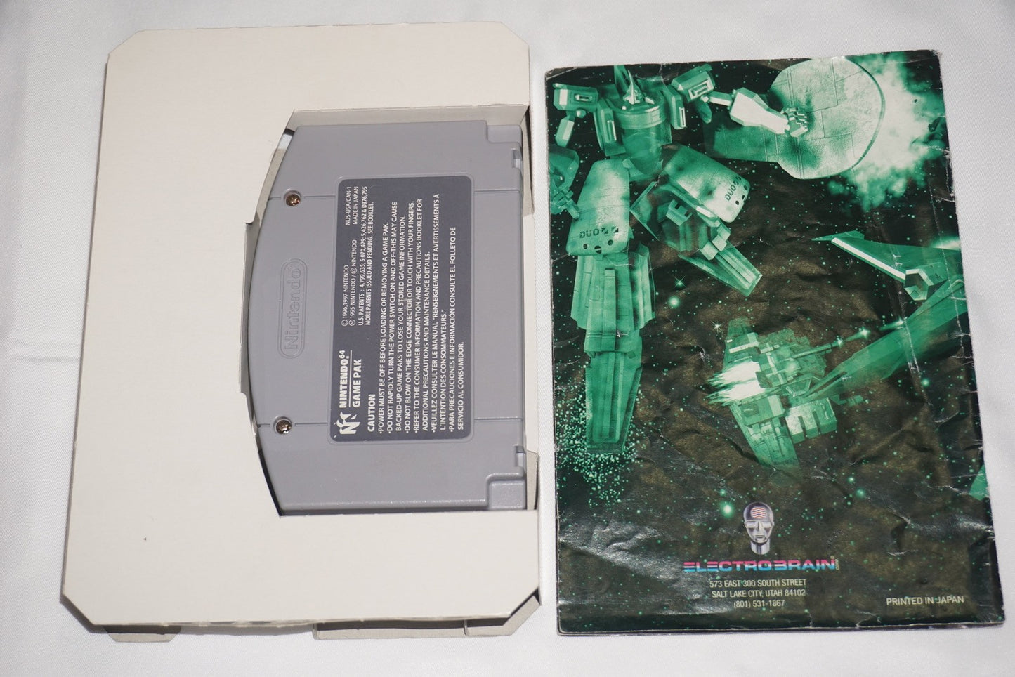 Star Soldier Vanishing Earth (Nintendo 64 N64) Complete in Box CIB