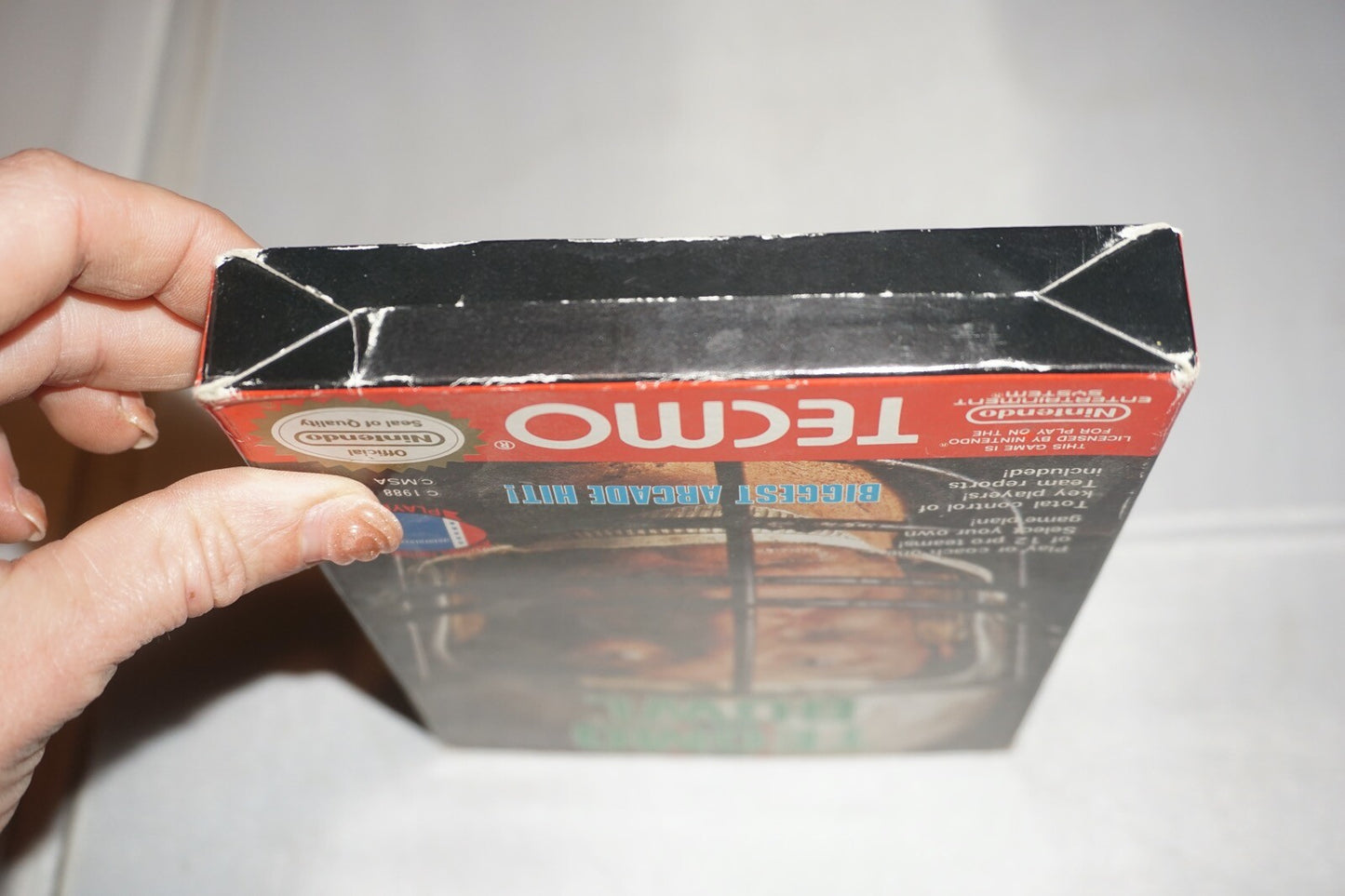 Tecmo Bowl (Nintendo NES) Complete in Box CIB #6