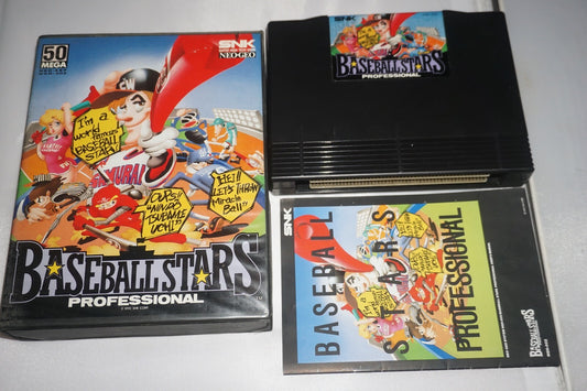Baseball Stars Professional (Neo Geo AES English) Complete in Box