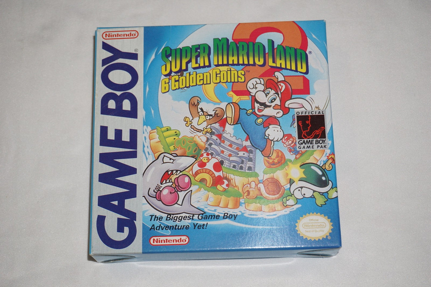Super Mario Land 2 (Nintendo Game Boy GameBoy) Complete in Box CIB