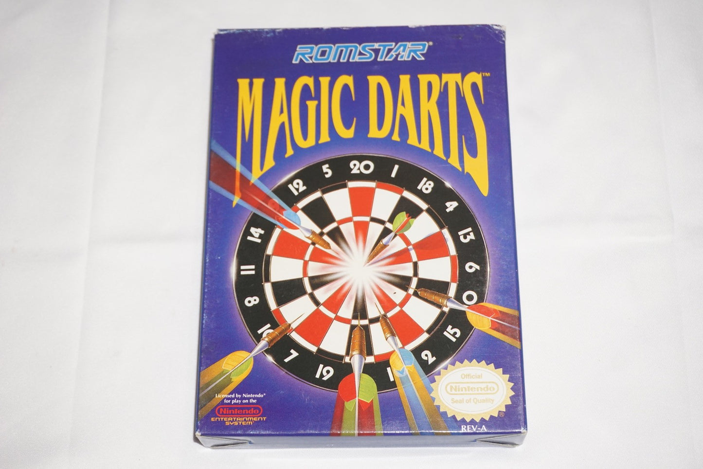 Magic Darts (Nintendo NES) Complete in Box CIB