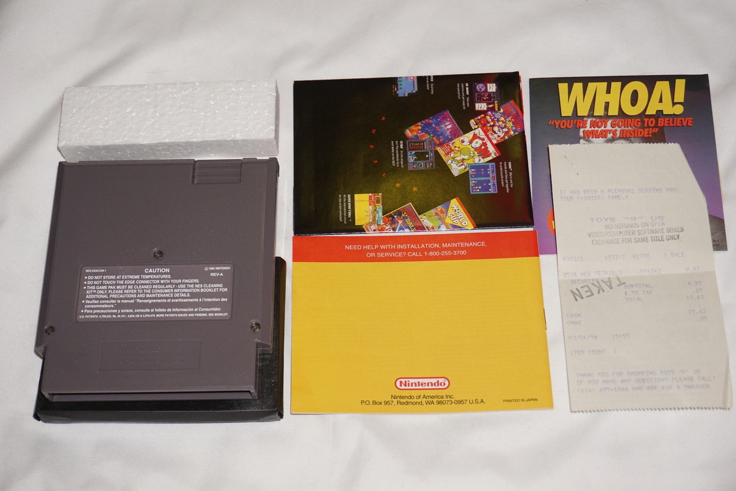 Tetris 2 (Nintendo NES) Complete in Box CIB
